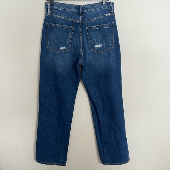 Women’s Kancan Button Fly Distressed Medium Wash Wide Leg Jeans Size 9/28 - Picture 14 of 14